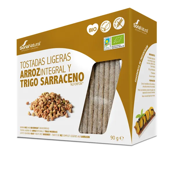 Alecosor Bio Tostadas De Arroz y Trigo Sarraceno