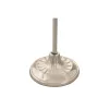 Magnifying glass Home ESPRIT Crystal Steel Bone 8 x 8 x 30 cm