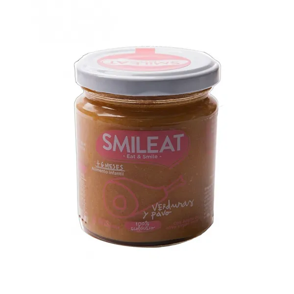 Smileat Potito Bio Pavo Con Verduras 230g