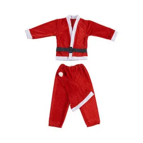 Costume for Babies Krist+ White Red Father Christmas 0-2 Years