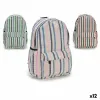 School Bag Pincello Multicolour 13 x 45 x 31 cm 31 x 45 x 13 cm Stripes (12 Units)