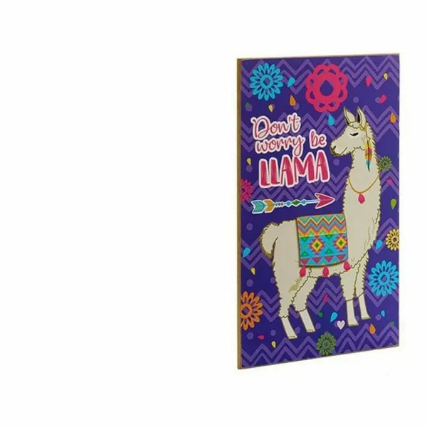 Koristeellinen alttaritaulu Gift Decor 1 x 40 x 24 cm Laama (24 osaa)