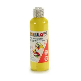 Рисование пальцами Pincello Жёлтый 200 ml (12 штук)