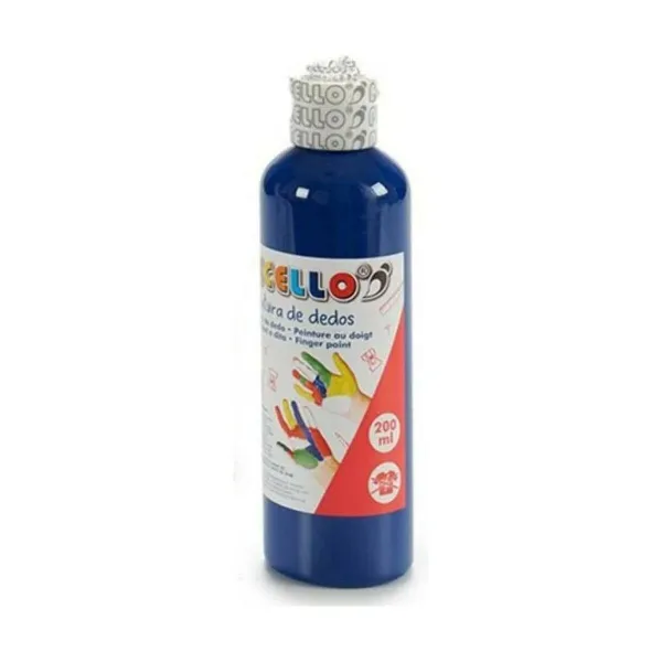 Tapyba pirštais Pincello Mėlyna 200 ml (12 vnt.)