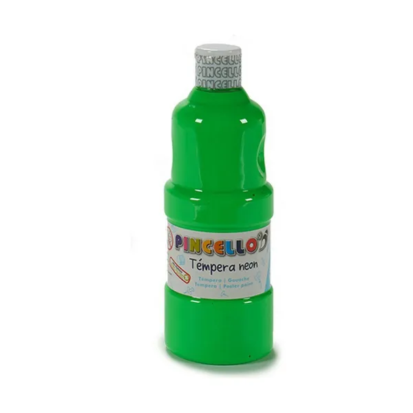 Tempera Pincello Neon Zaļš 400 ml (6 gb.)