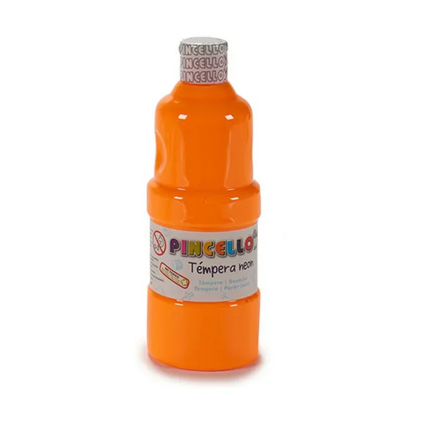 Tempera Pincello Neon Oranžs 400 ml (6 gb.)