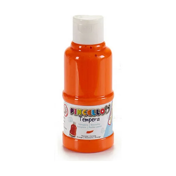 Tempera Pincello Oranssi 120 ml (12 osaa)