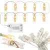 LED segtukai nuotraukoms Springos CL4131, 10 LED, šiltai balta