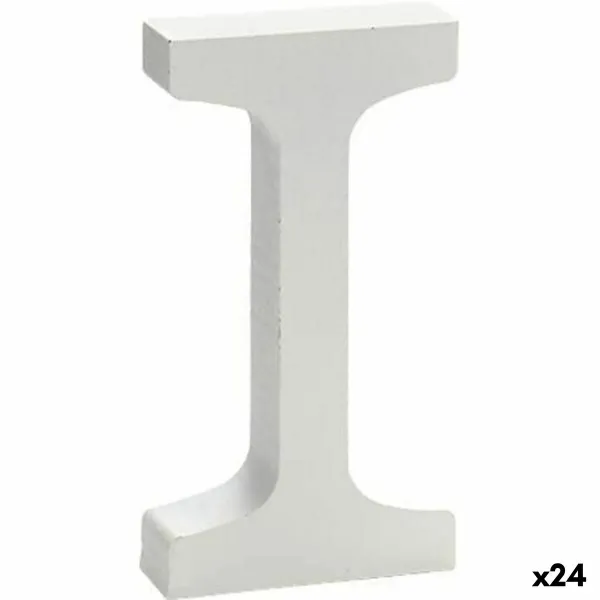 Настенный декор Pincello 2 x 16 x 14,5 cm письмо I (24 штук)