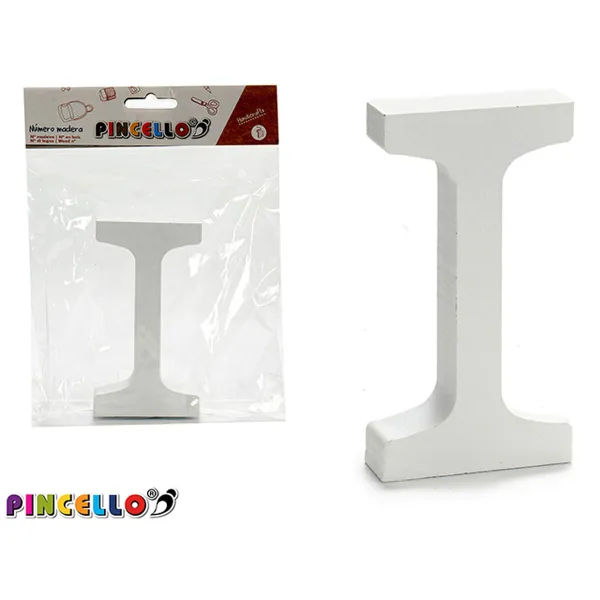Настенный декор Pincello 2 x 16 x 14,5 cm письмо I (24 штук)