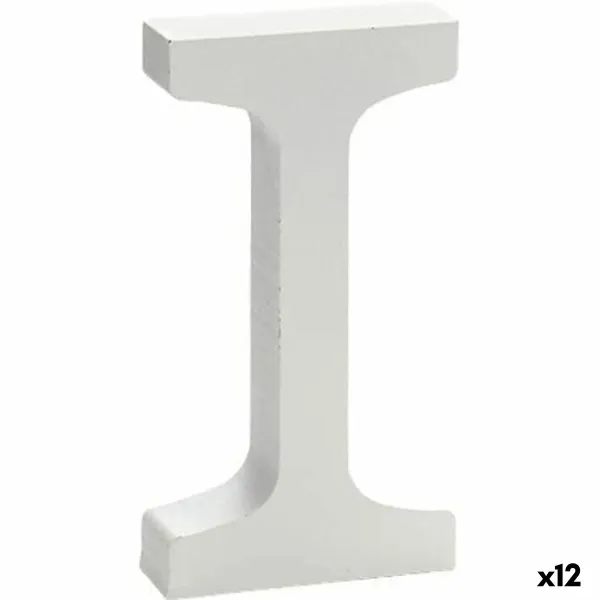 Настенный декор Pincello 1,8 x 21 x 17 cm письмо I (12 штук)