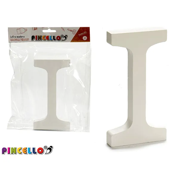Настенный декор Pincello 1,8 x 21 x 17 cm письмо I (12 штук)