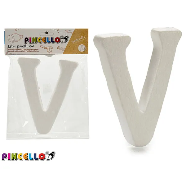 Laiškas Pincello FOAM LETTER V Laiškas V (12 vnt.)