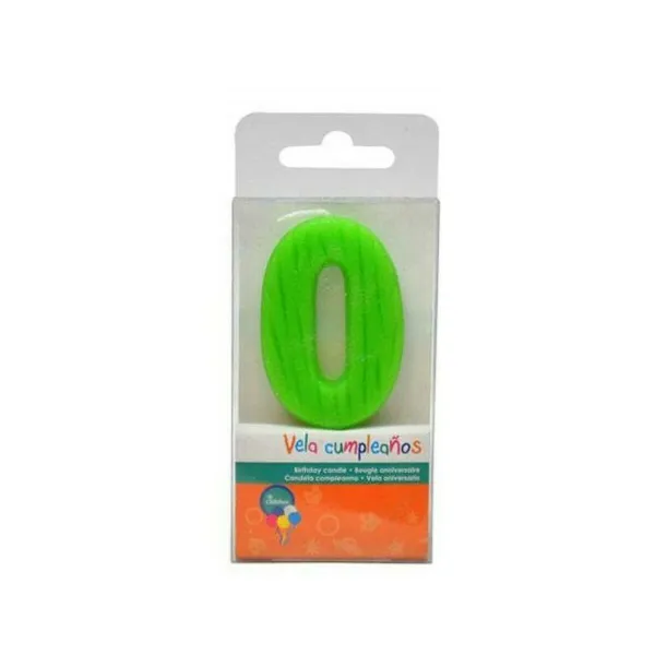 Candle Birthday Number 0 (12 Units)