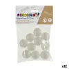 Materiāli rokdarbiem Pincello Bumba polistirols Ø 2,5 cm Balts 12 gb.