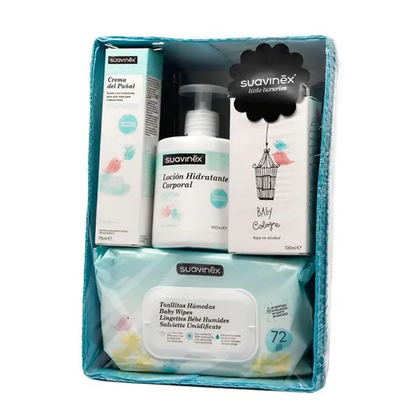 Blue Suavinex Newborn Basket