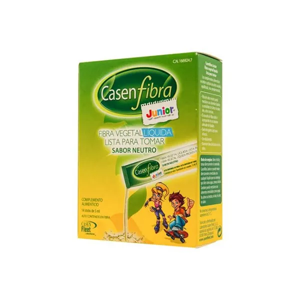 Casenfibra Casen Junior Fiber Liquida 14 Envelopes 5ml