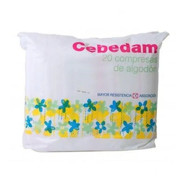 Cebedam Cotton Compresses 20 Uds