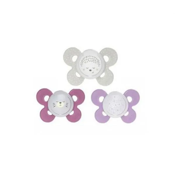 Silicone Pacifier Chicco Physio Comfort Girl 16-36 M 2u