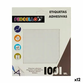 Клейкие этикетки Pincello Белый Ø 10 mm 17 x 4 x 19 cm (12 штук)