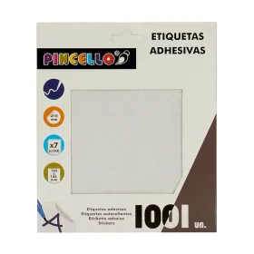 Клейкие этикетки Pincello Белый Ø 10 mm 17 x 4 x 19 cm (12 штук)