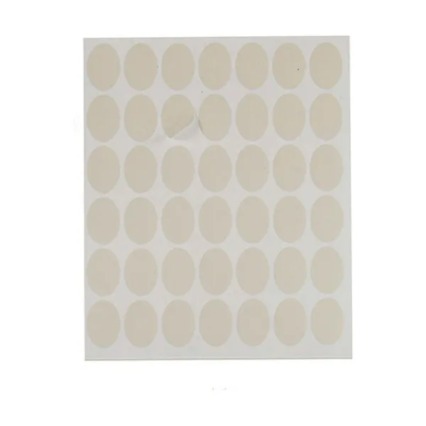 Клейкие этикетки Pincello Белый 17 x 4 x 19 cm 17 x 24 mm Овальный (12 штук)
