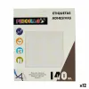 Клейкие этикетки Pincello Белый 17 x 4 x 19 cm 22 x 49 mm Яблоко (12 штук)