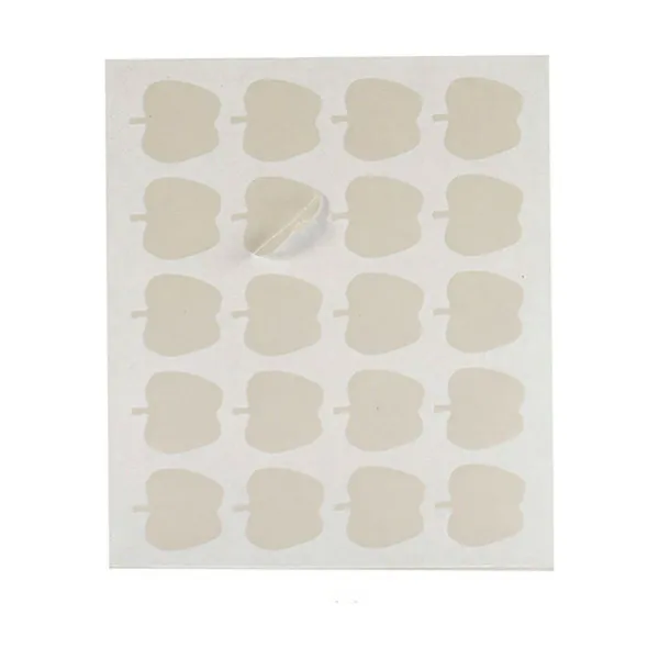 Liimaetiketit Pincello Valkoinen 17 x 4 x 19 cm 22 x 49 mm Omena (12 osaa)