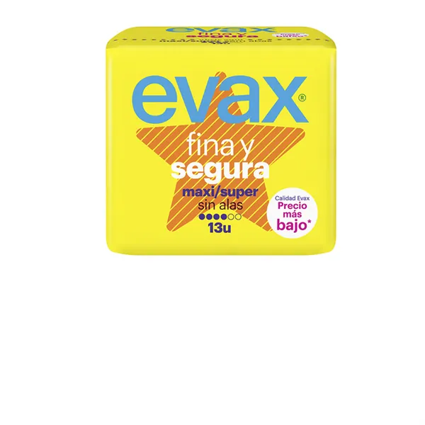 Evax Fine and Safe Maxi 13UND Compresses