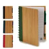 Spiral Notebook with Pen Pincello 19,5 x 8 x 35,5 cm 14 x 18 cm Bamboo (12 Units)