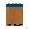 Wire-sidottu vihko kuulakärkikynällä Pincello 1 x 10 x 13 cm Bambu (24 osaa)