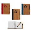 Spirālklade ar Pildspalvu Pincello 1 x 18 x 14 cm Bambuss (12 gb.)