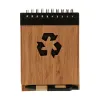 Папка на кольцах с шариковой ручкой Pincello 1 x 10 x 13 cm Бамбук (24 штук)
