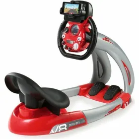 Автодрайв-симулятор Smoby Pilot V8 Driver + Holder Серый