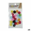 Ремесленный материал Pincello шары Разноцветный Ø 2 cm 12 штук