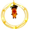 Šviesos užuolaida Springos CL4042 110 LED girlianda, USB lemputės su figūrėlėmis, šiltai balta