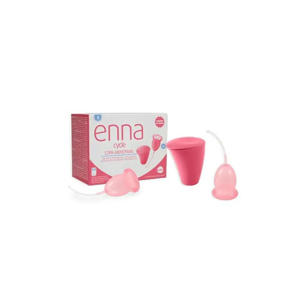 Enna Cycle Menstrual Cup Size S 2 Cups Sterilizer