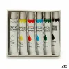 Krāsošanas komplekts Pincello Daudzkrāsains 12 ml Akrila krāsa (12 gb.)