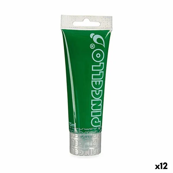 Akrila krāsa Pincello Tumši zaļš 75 ml (12 gb.)