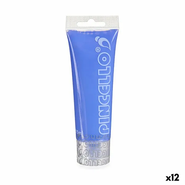 Акриловая краска Pincello Neon Фиолетовый 75 ml (12 штук)