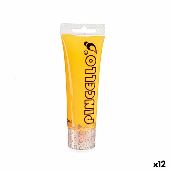Akriliniai dažai Pincello Neon Oranžinė 75 ml (12 vnt.)