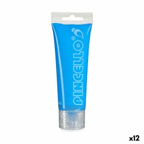 Akryylimaali Pincello Neon Sininen 75 ml (12 osaa)