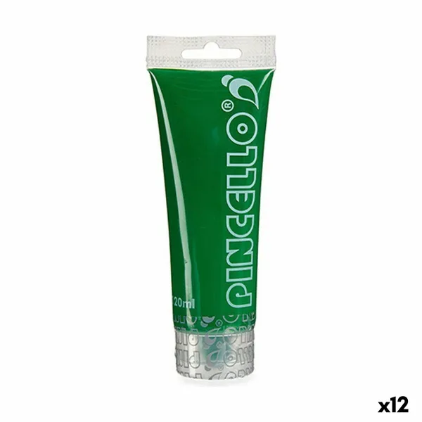 Akriliniai dažai Pincello Tamsiai žalia 120 ml (12 vnt.)