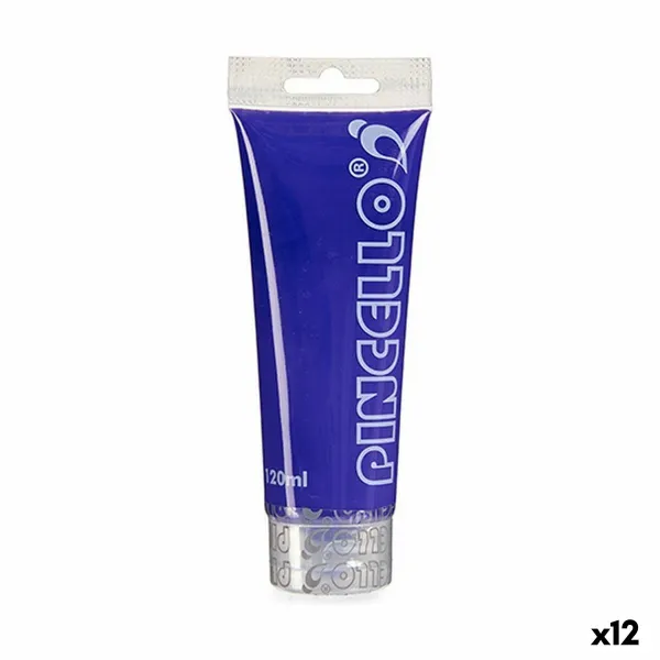 Акриловая краска Pincello Фиолетовый 120 ml (12 штук)