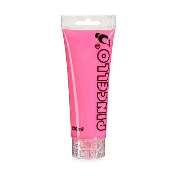 Акриловая краска Pincello Neon Розовый 120 ml (12 штук)