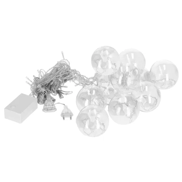 Ziemassvētku LED lampiņu aizkars Springos CL4045