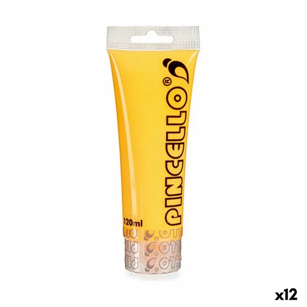 Акриловая краска Pincello Neon Оранжевый 120 ml (12 штук)