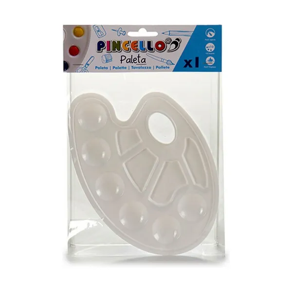 Kuormalava Pincello Valkoinen Muovinen 19,5 x 1 x 26 cm (24 osaa)