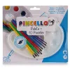 Krāsošanas komplekts Pincello Daudzkrāsains (12 gb.)