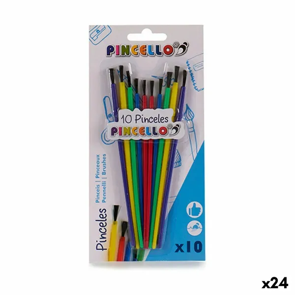 Кисти Pincello Разноцветный набор (24 штук)